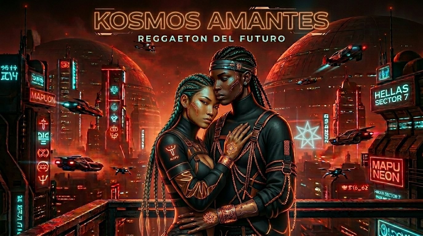 Kosmos Amantes — dos amantes transhumanas en Hellas-7